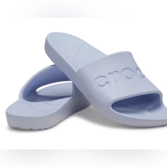 Crocs Slides Pale Blue M6/W8 - Picture 1 of 6